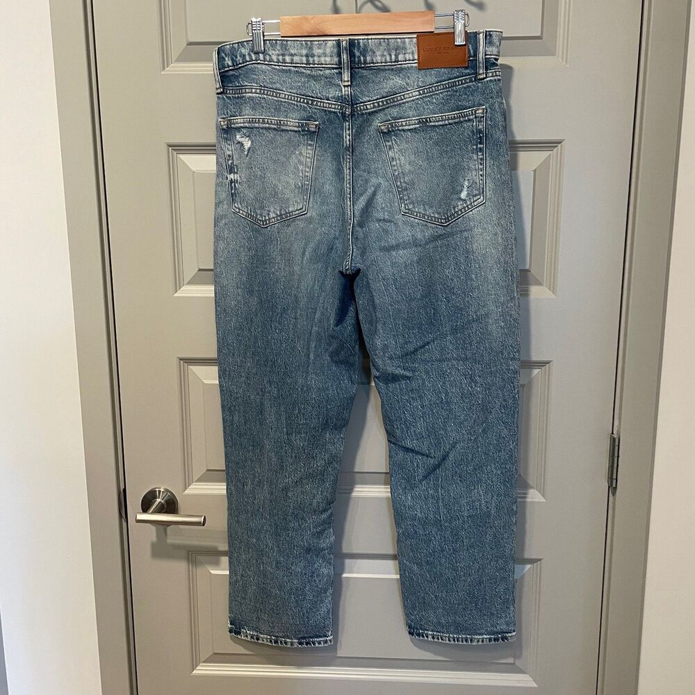 Lucky Brand distressed boy jeans, size 12/31 - Picture 3 of 12
